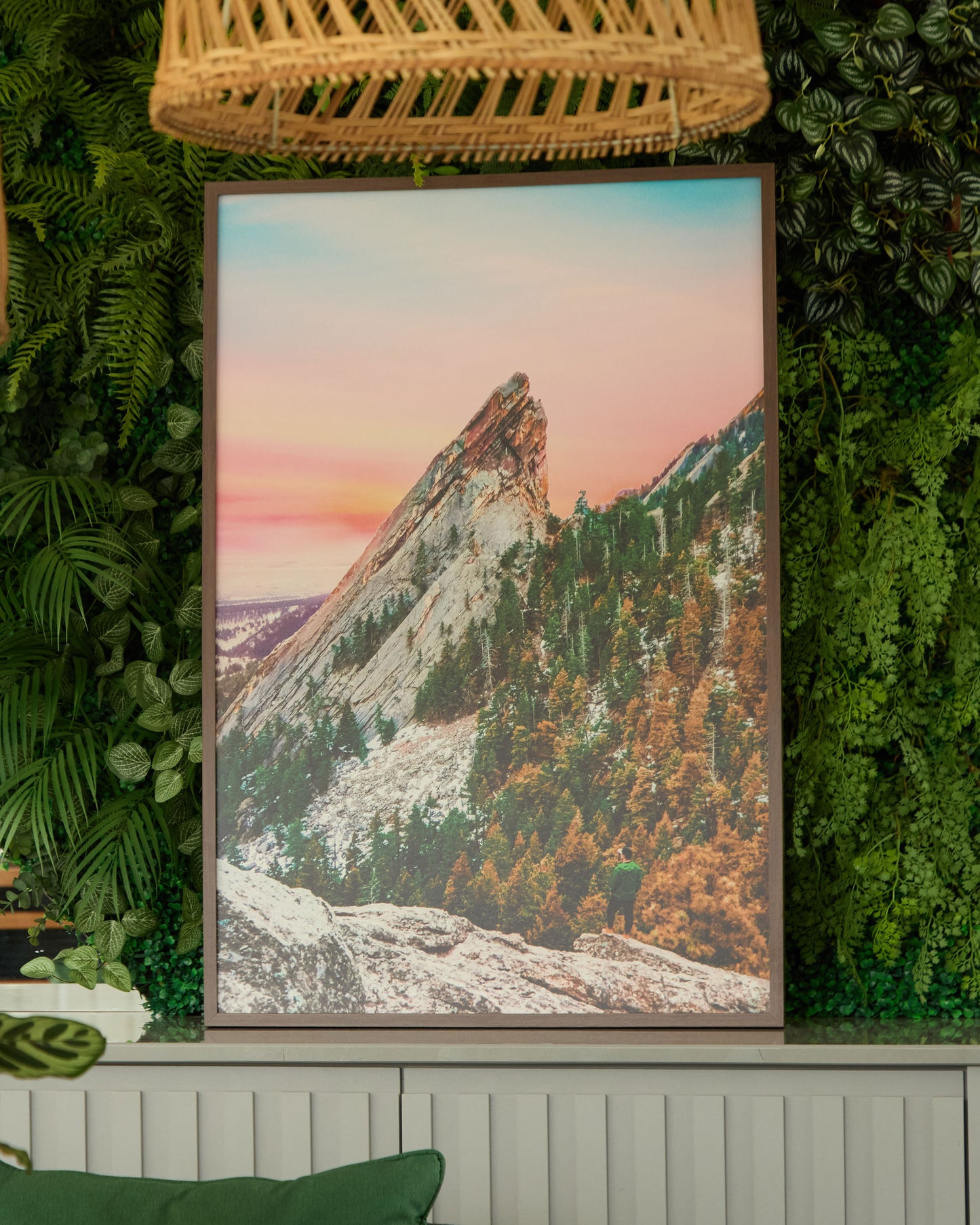 Quadro Impressão Amadeirada