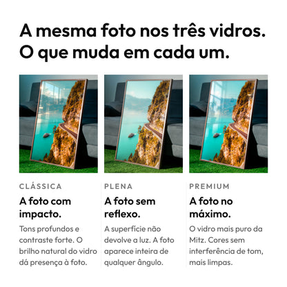 Quadro Impressão Direta em Vidro