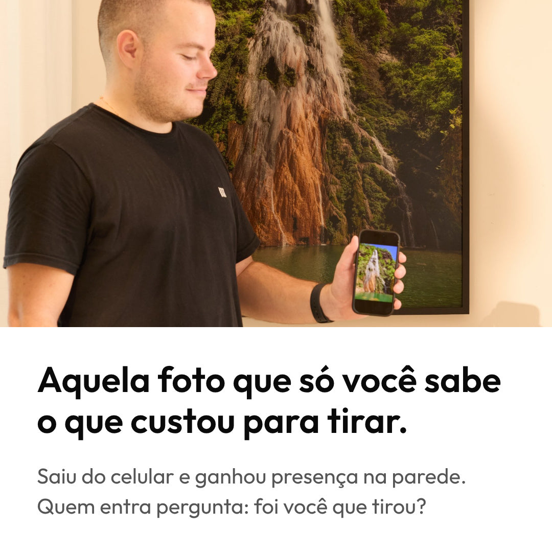 Quadro Impressão Direta em Vidro